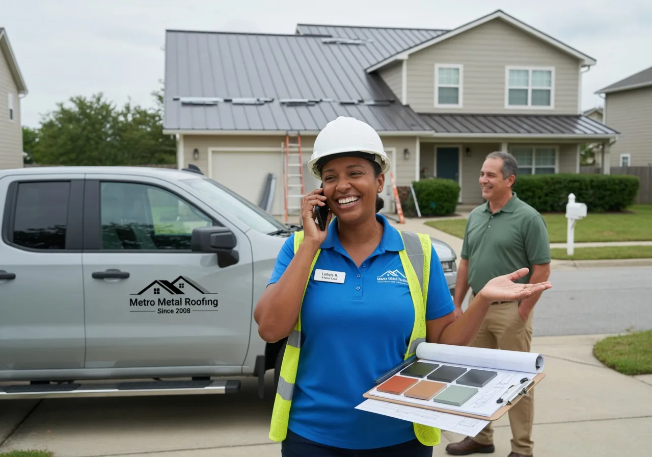 Storm Damage Metal Roof Repair in Newville, AL